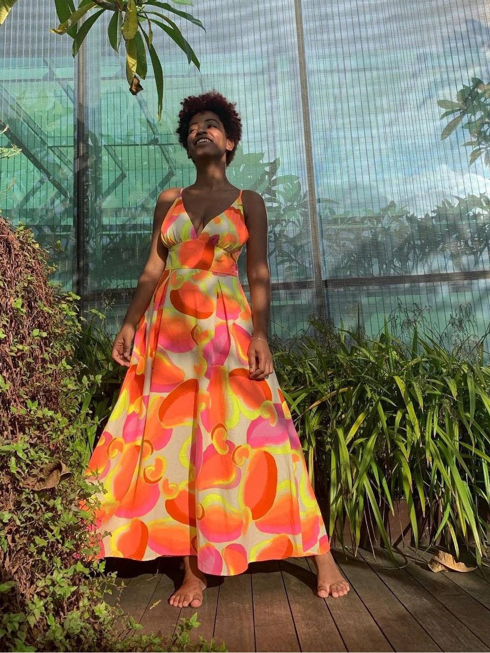FARM Rio Suco de Caju Dress